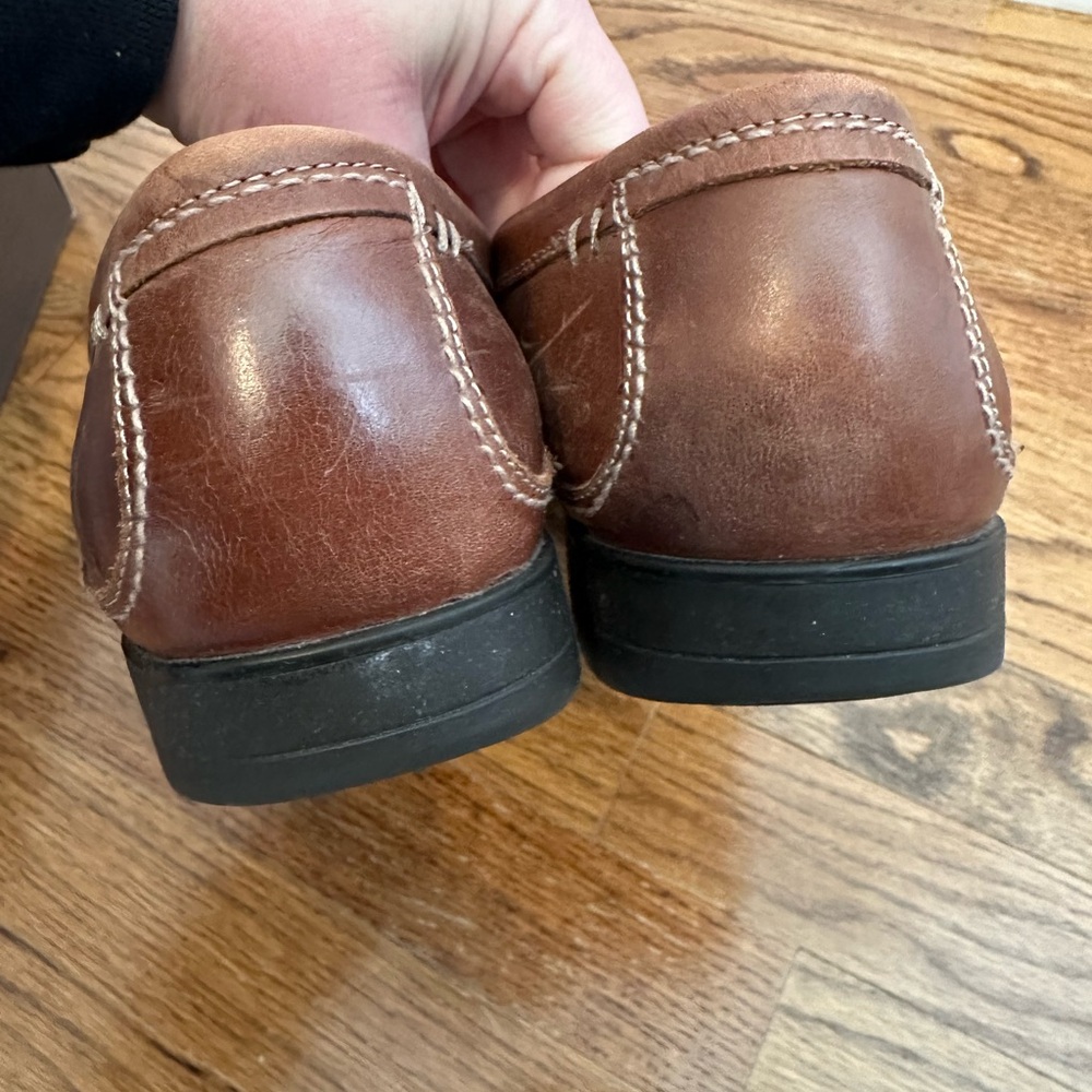 Florsheim Men’s Edenton Chestnut 9.5 Loafers - Picture 13 of 15
